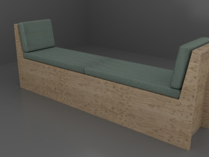Couch Office Model 3D
