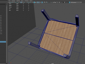 Table Office 3D Model