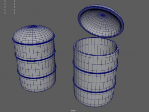 Petrol Can 3D Model