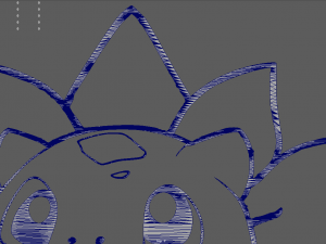 Bulbasaur Wall Silhouette 01 3D 프린트 모델
