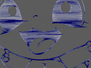 Squirtle Wall Silhouette 01 3D Print Model