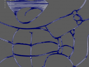 Squirtle Wall Silhouette 01 3D Print Model