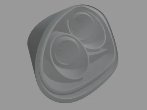 Porsche Headlights 3D Model