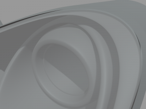 Porsche Headlights 3D Модель