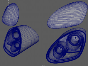 Porsche Headlights 3D Модель