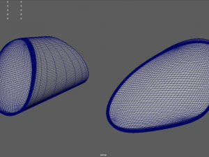 Porsche Headlights 3D Model
