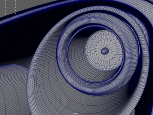 Porsche Headlights 3D Model