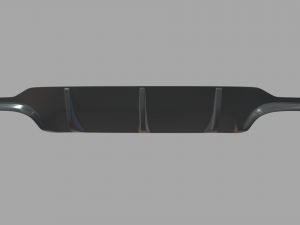 Rear Bumper 01 Modèle 3D