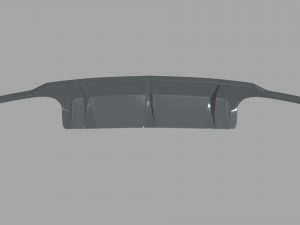 Rear Bumper 01 Modèle 3D