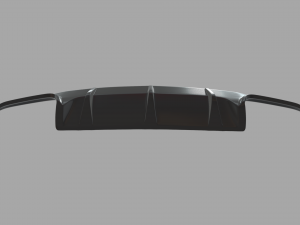 Rear Bumper 01 Modèle 3D