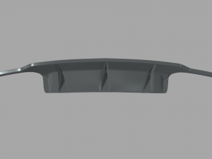 Rear Bumper 01 Modèle 3D
