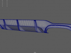 Rear Bumper 01 Modèle 3D