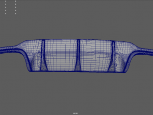 Rear Bumper 01 Modèle 3D