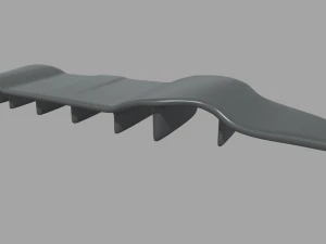 Paraurti posteriore02 Modello 3D