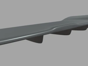Rear Bumper 02 3D Model