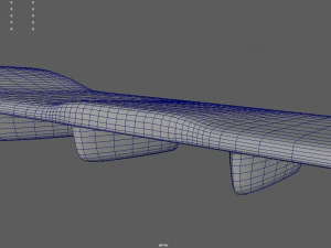 Rear Bumper 02 3D Model