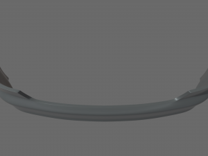 Rear Bumper Audi A3 Modelo 3D