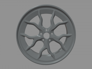 Rim Car Custom 01 3D 모델