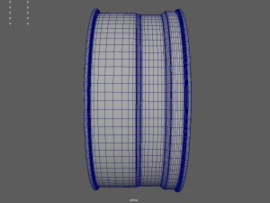 Rim Car Custom 01 3D Model