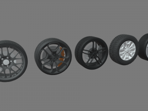 Rim Pack 01 3D Model