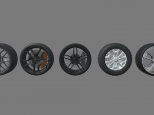 Rim Pack 01 3Dモデル