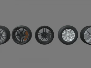 Rim Pack 01 3D Model