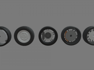Rim Pack 01 3Dモデル