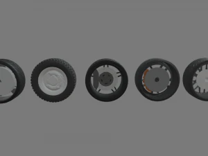 Rim Pack 01 3D Model