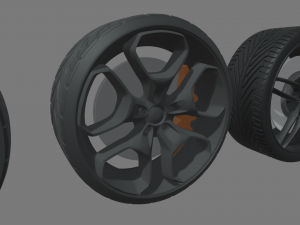 Rim Pack 01 3Dモデル
