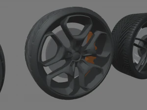Rim Pack 01 3D Model