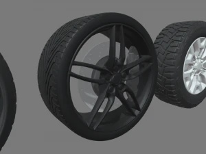 Rim Pack 01 3D Model