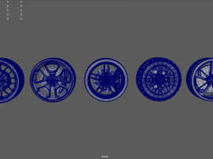 Rim Pack 01 3D Model