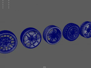 Rim Pack 01 3D Model