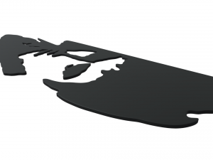 Scarface Poster 3D प्रिंट मॉडल