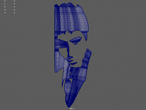 Scarface Poster 3D प्रिंट मॉडल