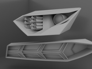 Headlight Rearlight Sport Car 01 3D Model