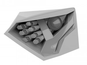 Headlight Rearlight Sport Car 01 3D Model
