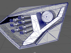 Headlight Rearlight Sport Car 01 3D Model