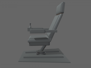 Starship Seat 01 3D मॉडल