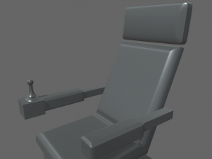 Starship Seat 01 3D मॉडल
