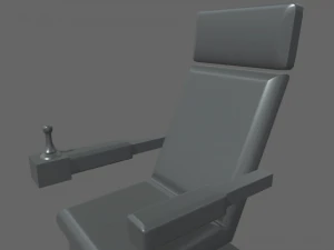 Starship Seat 01 3D Model