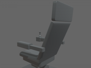 Starship Seat 01 3D मॉडल