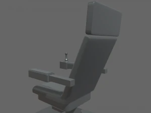 Starship Seat 01 3D Model