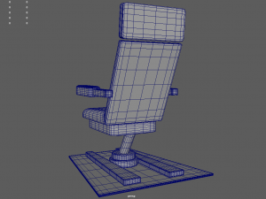 Starship Seat 01 3D मॉडल