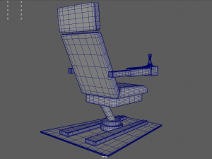 Starship Seat 01 3D मॉडल