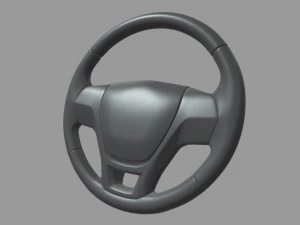 Volant De Voiture 01 Modèle 3D