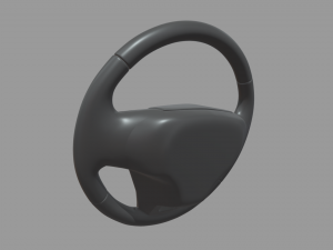 Steering Wheel Car 01 Modèle 3D