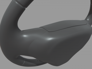 Steering Wheel Car 01 Modèle 3D