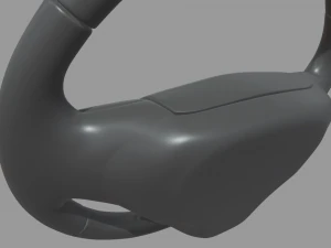 Volante per auto 01 Modello 3D