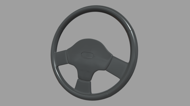 Steering Wheel Car 02 3Dモデル .c4d .max .obj .3ds .fbx .stl .blend 